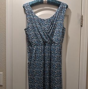 Garnet Hill V-Neck Sundress